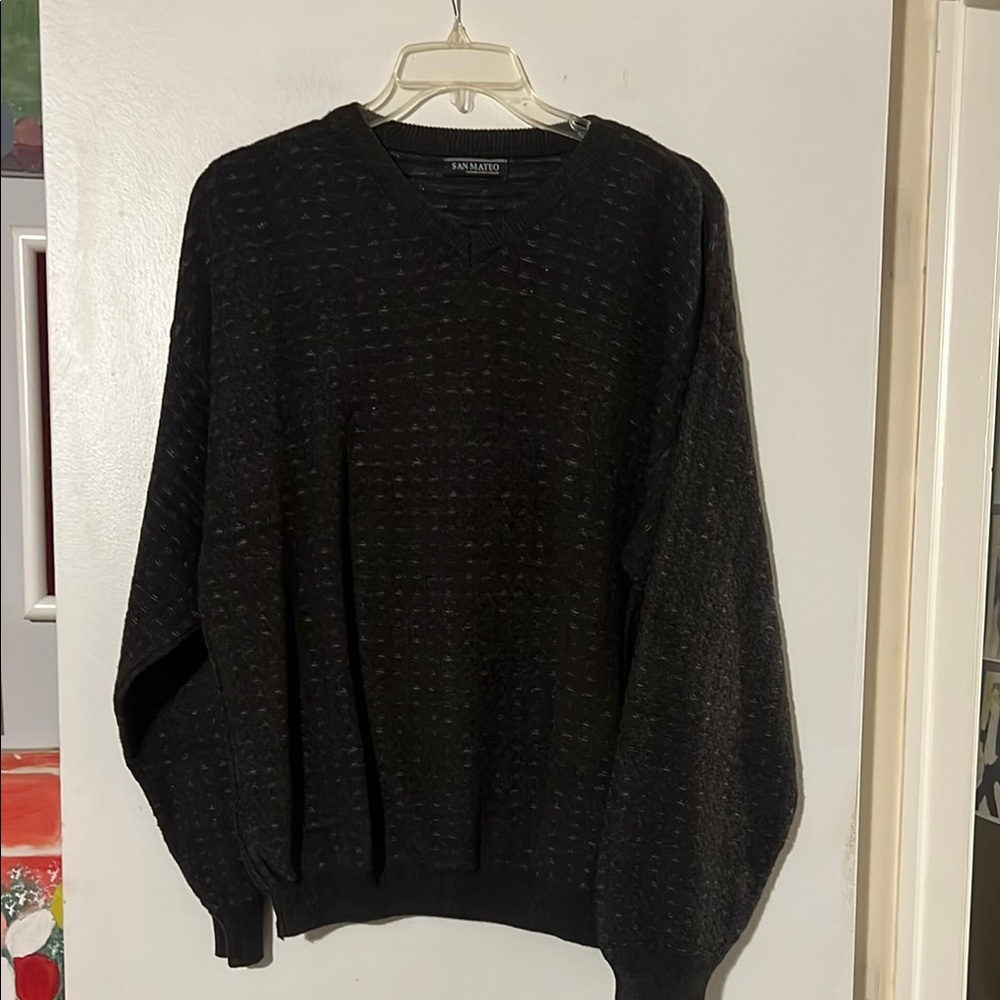 San Mateo island v neck sweater